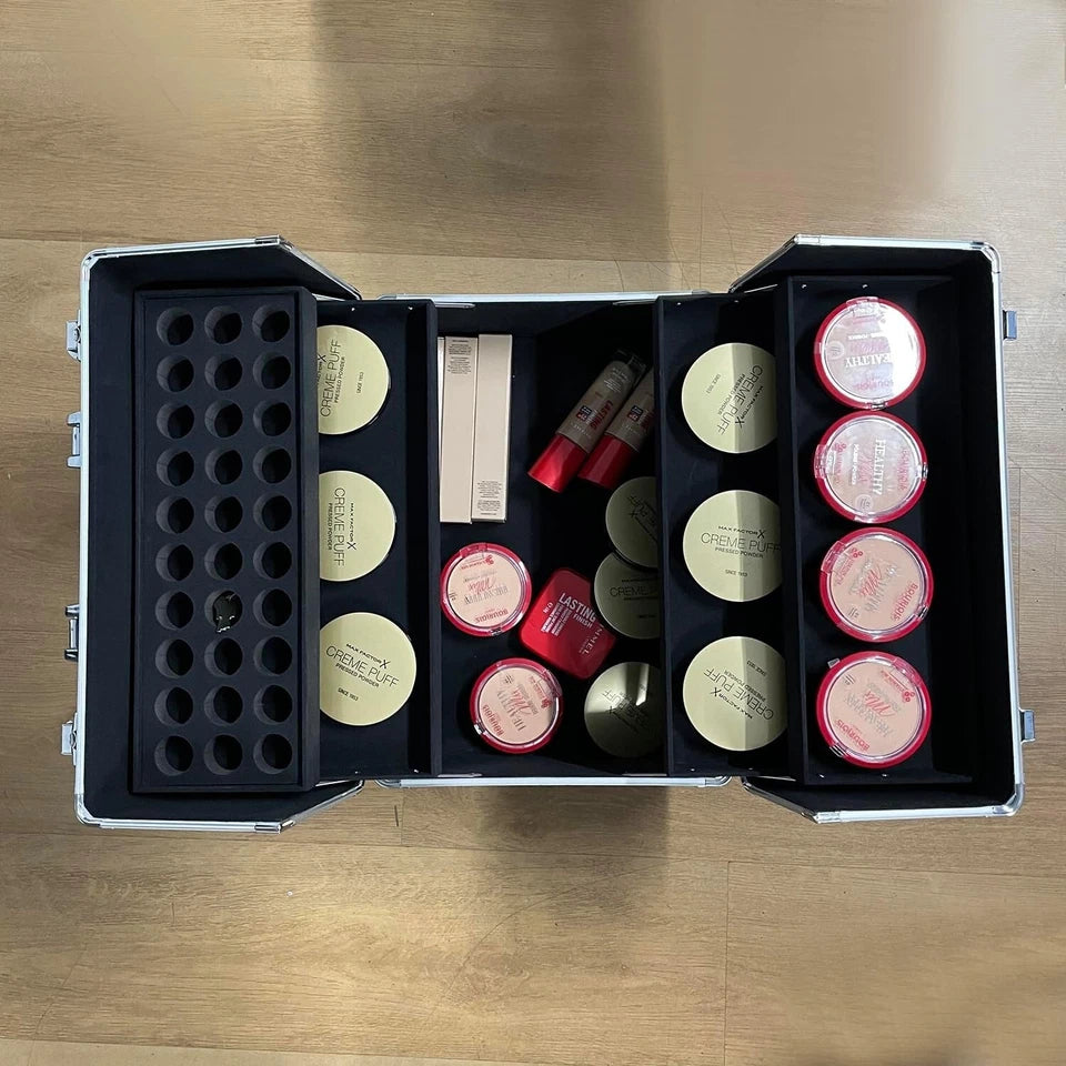 Trolley Make Up 3 in 1 Valigetta Trucchi Valigia Porta Trucchi Trolley Trucco