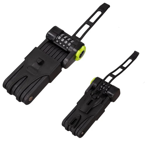 Lucchetto Bici Pieghevole 45 cm Antifurto a combinazione per Bicicletta bambino