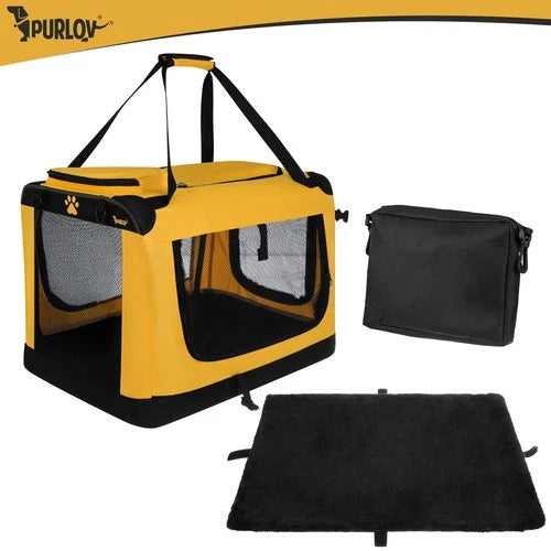 Trasportino Animali Borsa trasporto cani e gatti fino a 25 Kg Borsa Pieghevole