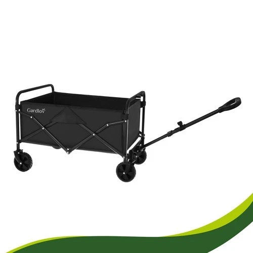 Carrello pieghevole giardino trasporto portapacchi per esterni mare carico 100kg