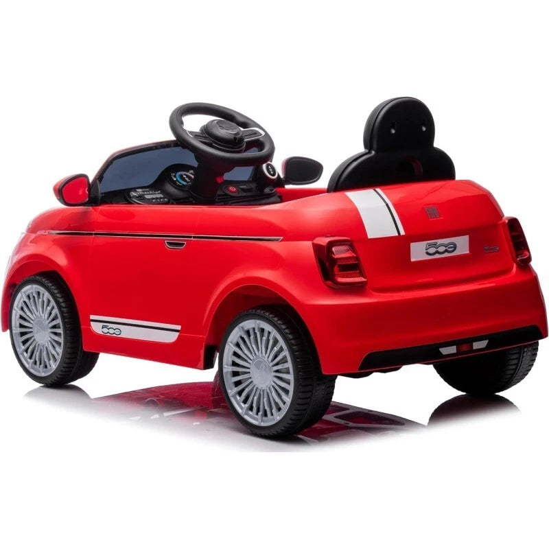 Auto elettrica per bambini fiat 500 Macchina elettrica 12 V 4,5 Ah fari led