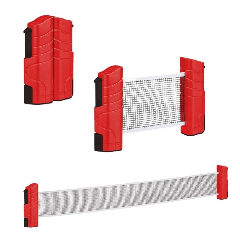 set da ping pong rete retrattile 2 racchette da ping pong 2 palline x tavoli