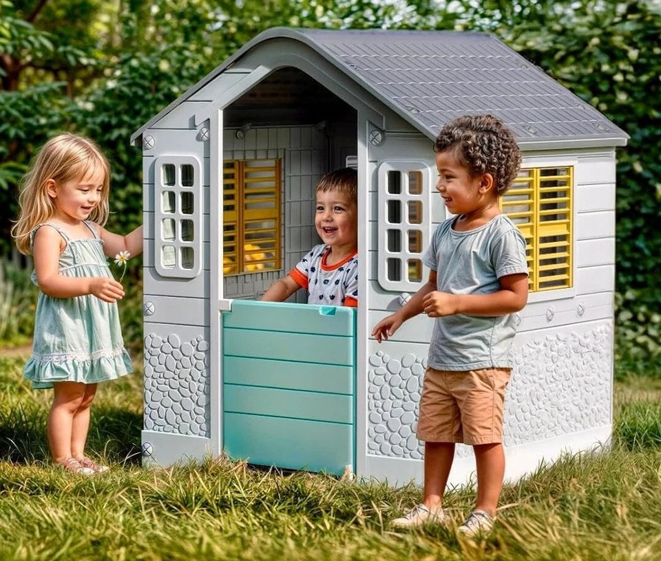 CASA PER BAMBINI da giardino Casa Grande Casetta XXL interno ed esterno h. 115