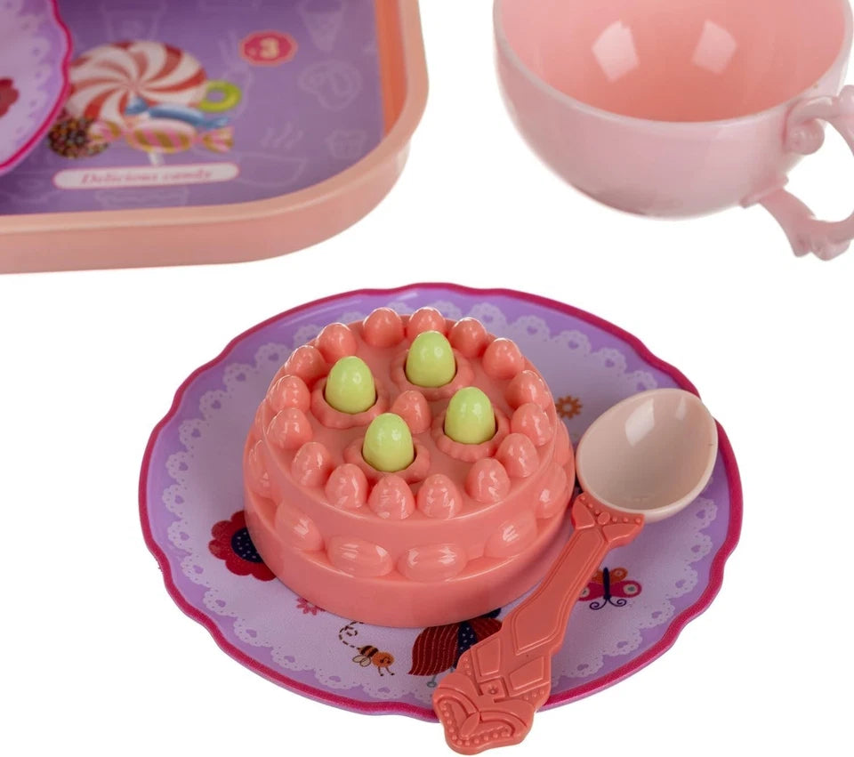 36 PCS Set da Tè Giocattoli per Bambini, Giocattolo Tea Party cucina per bambini