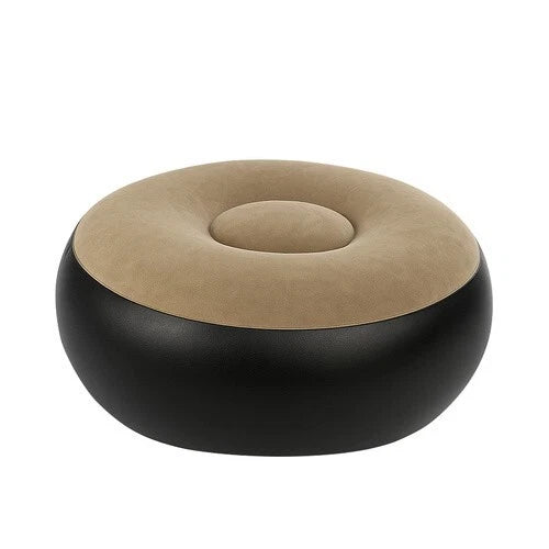 Poltrona Gonfiabile con Poggia Piedi da giardino Sedia lettino gonfiabile + pompa