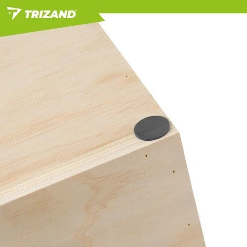 Tavola Inclinata Regolabile in Legno Pedana Fitness Stretching, Squat, Polpacci