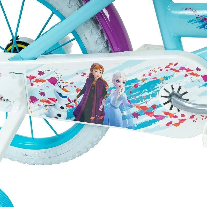 Bicicletta 16 Pollici Bici Frozen per Bambina Bici Elsa Anna 4 5 6 anni