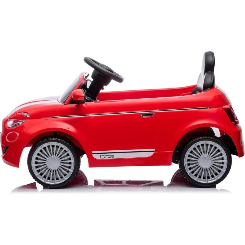 Auto elettrica per bambini fiat 500 Macchina elettrica 12 V 4,5 Ah fari led