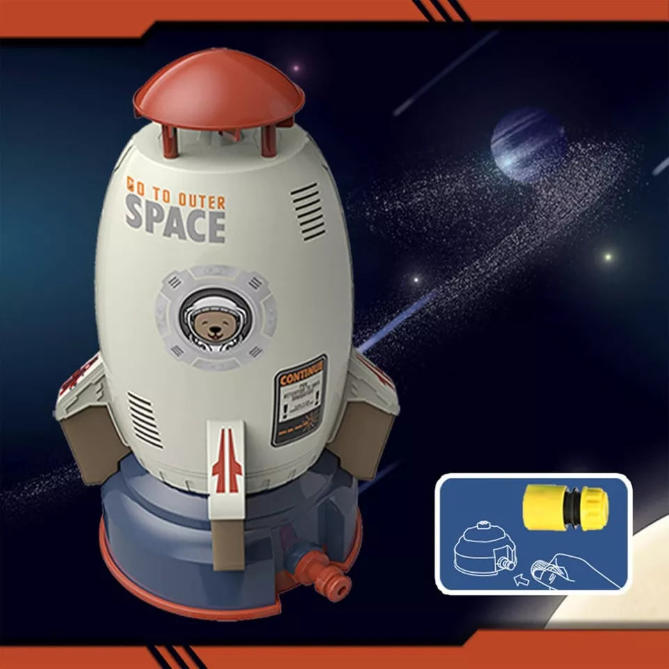 Razzo Alimentato dall'acqua Sprinkler spray Giochi per Bambini con Irrigatore