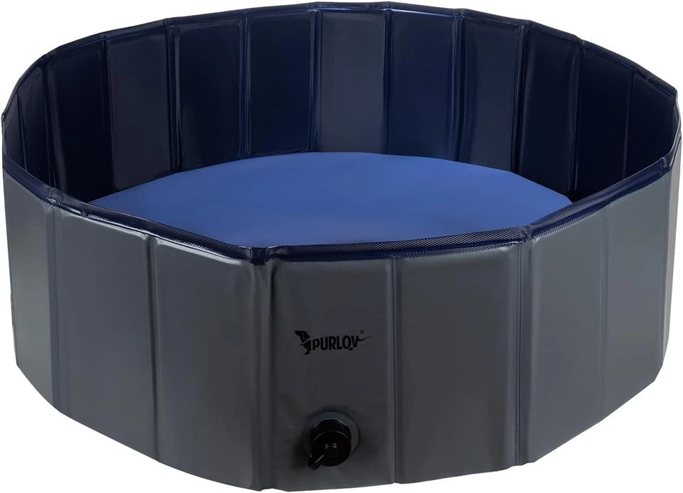 Piscina per Cani 100 x 100 x 30 h cm piscina bagno cani e animali x giardino