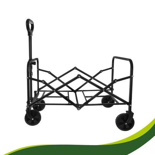 Carrello pieghevole giardino trasporto portapacchi per esterni mare carico 100kg