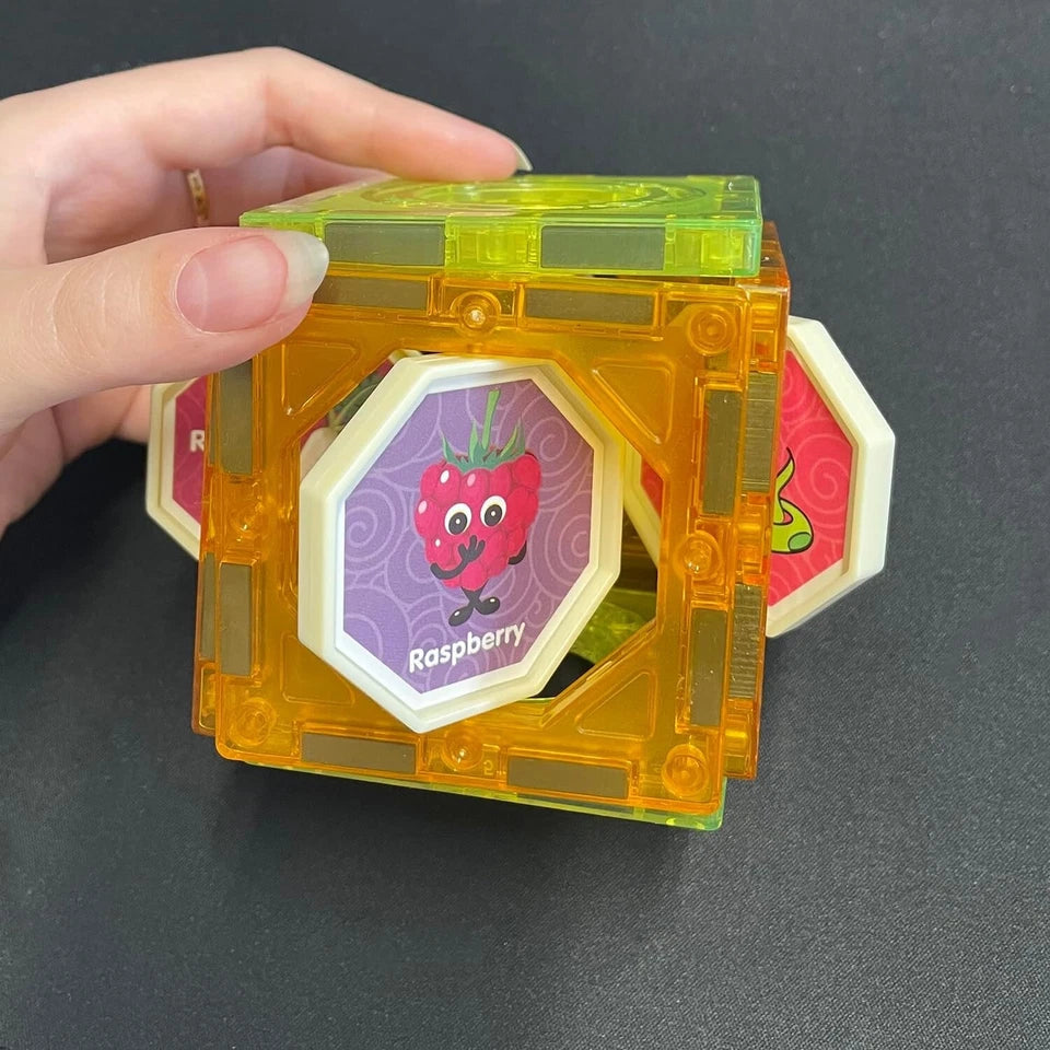Pista per biglie luminosa 75 elementi gioco biglie costruzioni magnetiche bambini