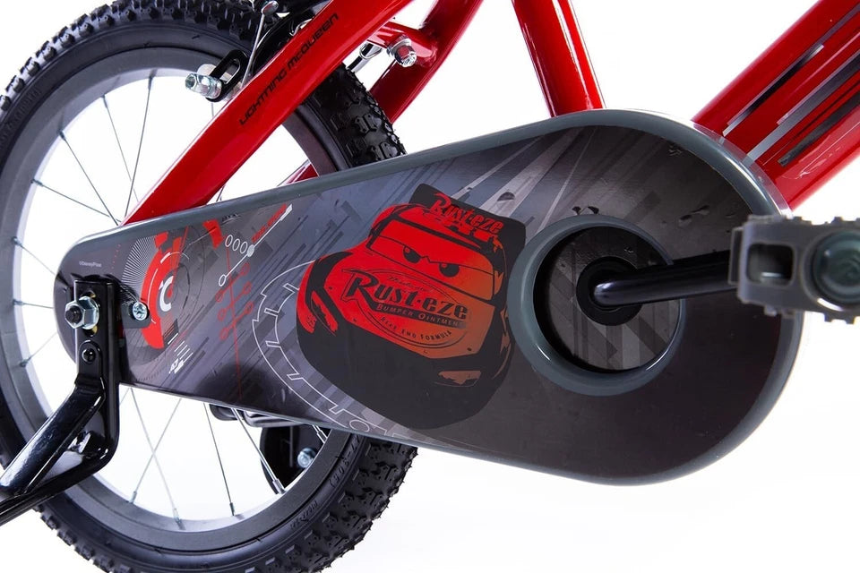 Bicicletta Cars 16 Pollici Bici Bambino saetta mc queen con ruote 4 5 6 anni