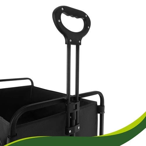 Carrello pieghevole giardino trasporto portapacchi per esterni mare carico 100kg