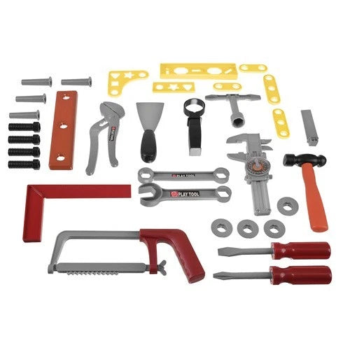 attrezzi da lavoro giocattolo cassetta attrezzi bambini trapano martello sega ec