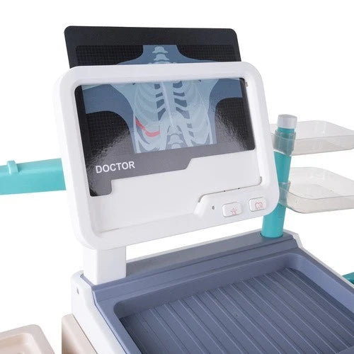 Clinica Dottore Giocattolo Set Carrello dottore gioco bambini con strumenti luci e suoni