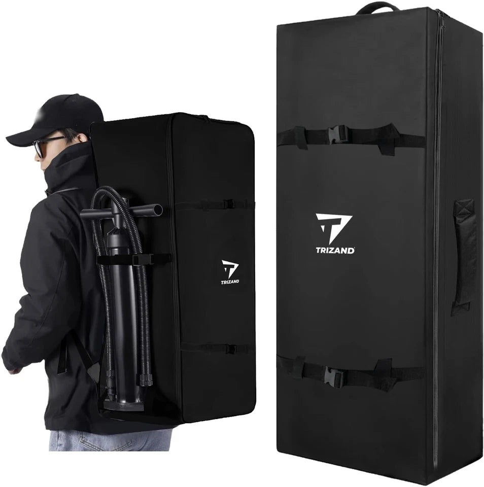 Tavola Da Stand Up Paddle SUP Gonfiabile  Pompa Pagaia Sedile Zaino Sacca 335 cm