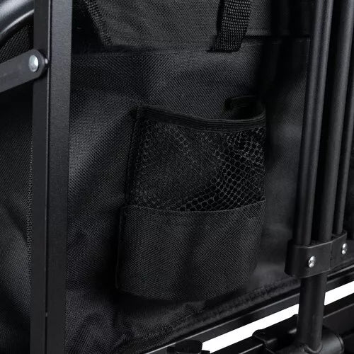 Carrello pieghevole giardino carrello trasporto portapacchi per esterni mare