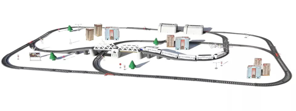 Pista Treno Elettrico Pista trenino a batteria per bambini treno freccia 322-