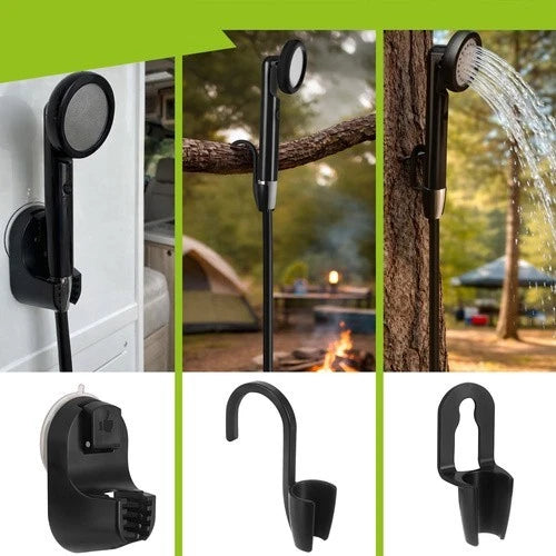Doccia da Campeggio Portatile USB Ricaricabile Esterna Camper Trekking + custodia