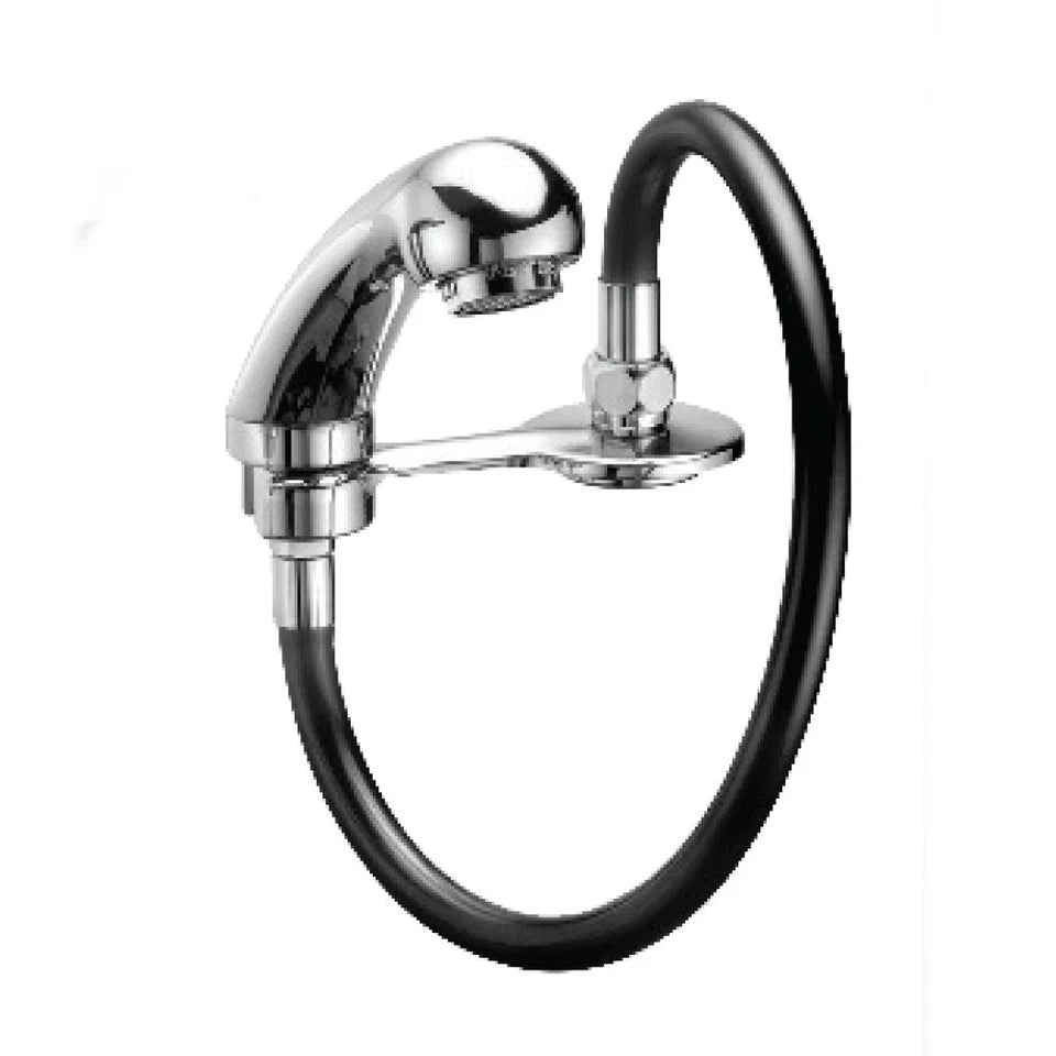 DOCCETTA KIT UNIVERSALE LAVATESTA PARRUCCHIERE Doccetta classica acquastop + 2 Soffioni