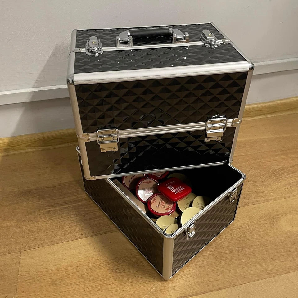 Trolley Make Up 3 in 1 Valigetta Trucchi Valigia Porta Trucchi Trolley Trucco