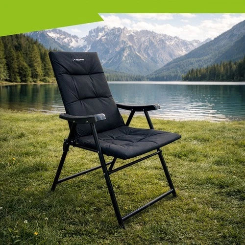 Sedia da pesca sedia giardino pieghevole sedia campeggio portata 120 kg, leggera