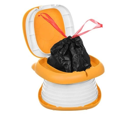 vasino per bambini con sacchetti inclusi riduttore wc sedile portatile o da casa