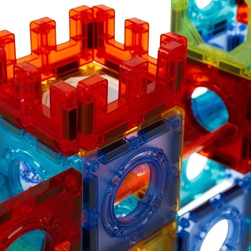 Costruzioni Magnetiche per Bambini 3 4 5 6 Anni, pista luminosa per biglie gioco