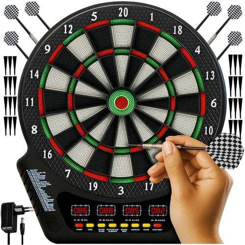 Gioco Freccette Elettronico Bersaglio Tiro A Segno fino a 16 giocatori