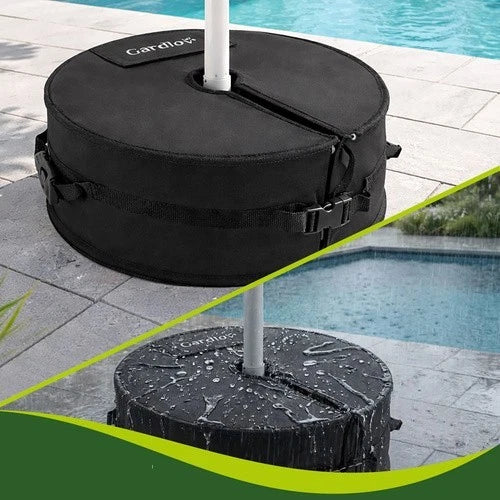 base per ombrellone da riempire con sabbia base impermeabile ombrellone giardino