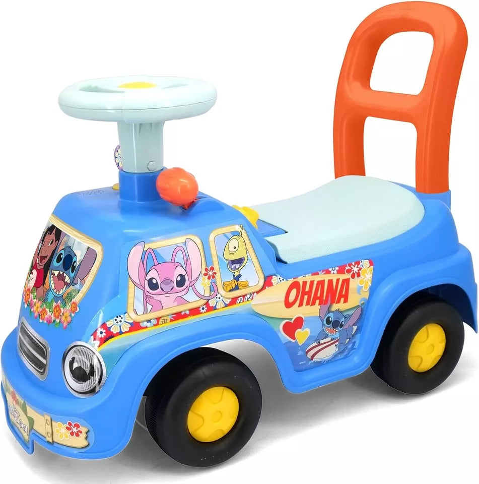 Auto a spinta Lilo & Stitch disney ride on cavalcabile bambini con luci suoni