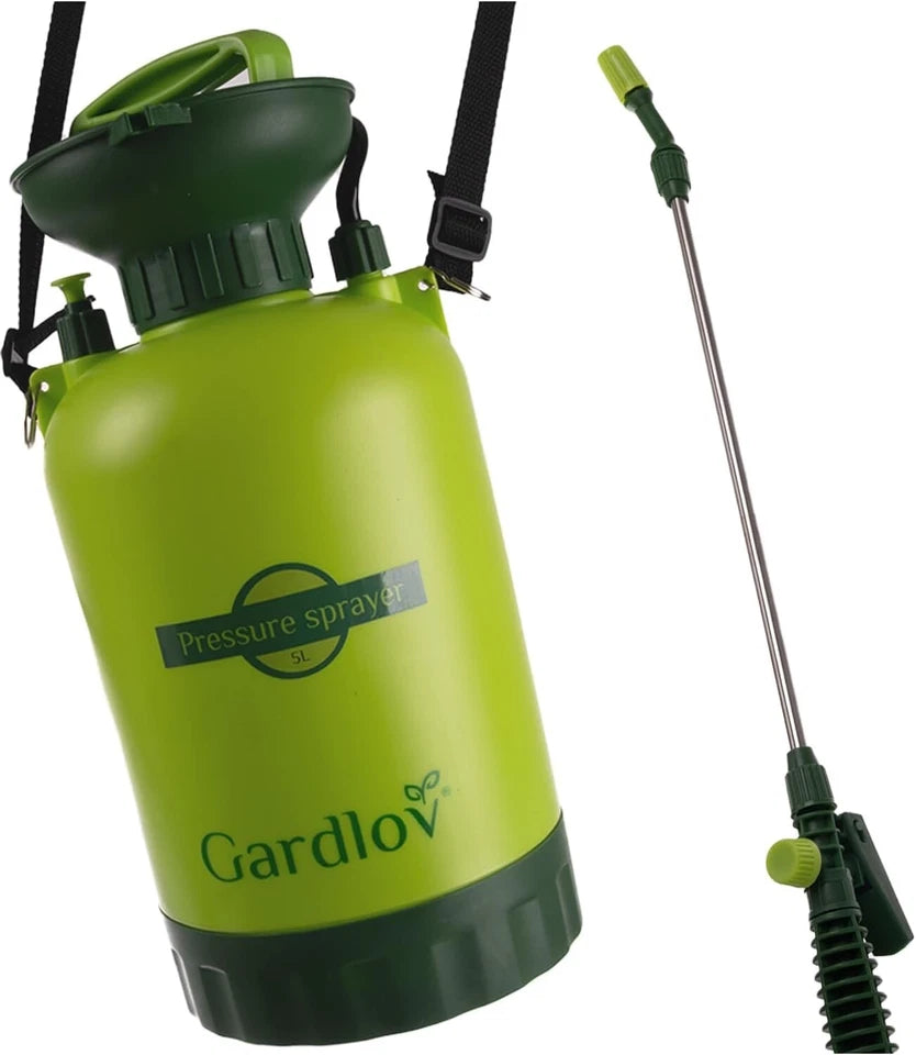 5L Spruzzatore Manuale a Pompa asta lunga Nebulizzatore a Pressione Irrigazione