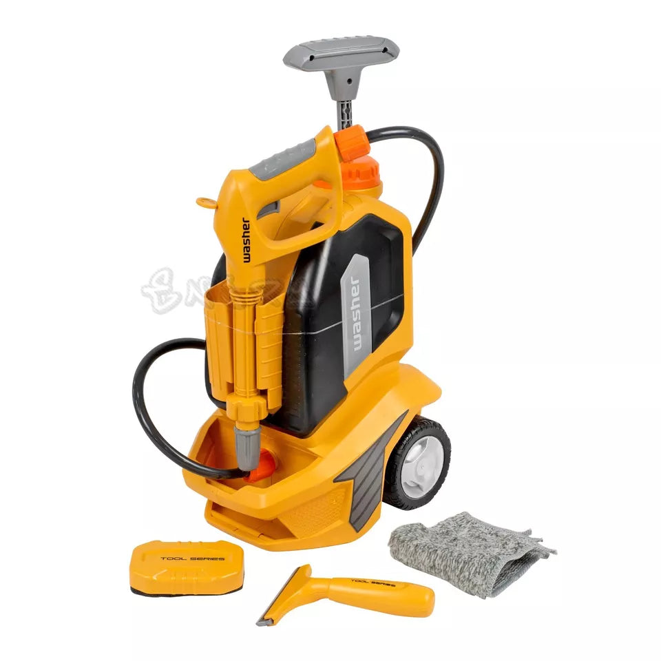 Idropulitrice giocattolo giardino autolavaggio con spuzzo d'acqua attrezzi gioco