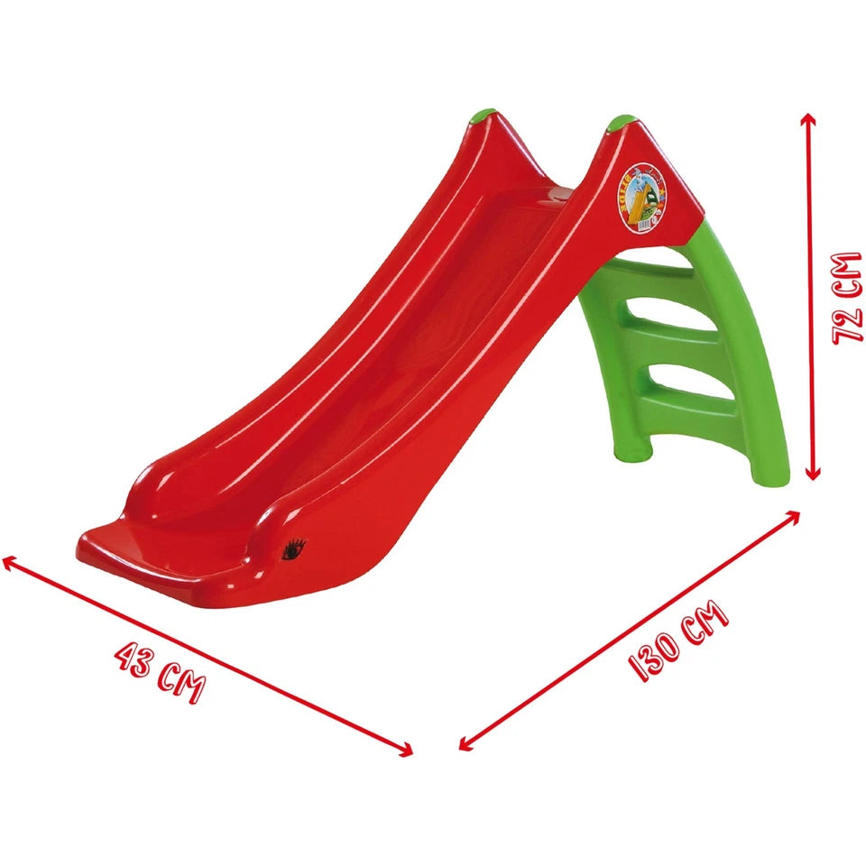 Scivolo per Bambini 3 Gradini  130 x 40 x 72 cm portata 25 kg scivolo giardino