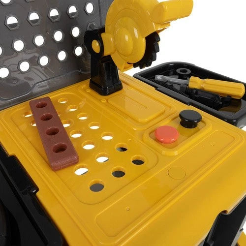 BANCO da lavoro con ATTREZZI set attrezzi giocattolo per bambini con valigetta