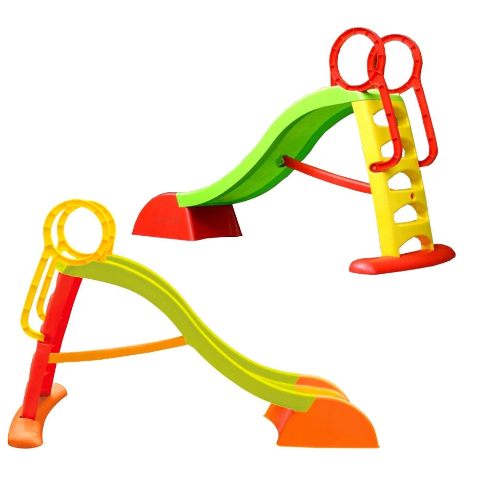Scivolo 5 gradini x Bambini in Plastica da Giardino Esterno Gioco cm 180x78x110