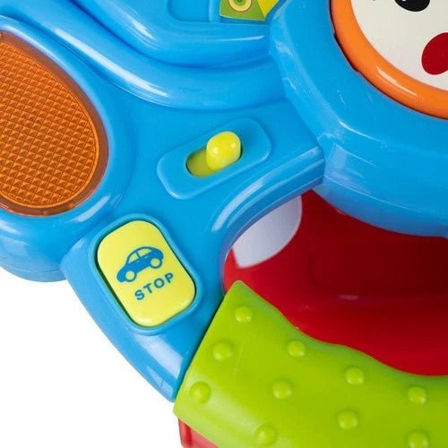 volante interattivo per bambini luci e suoni volante auto giocattolo con proiettore