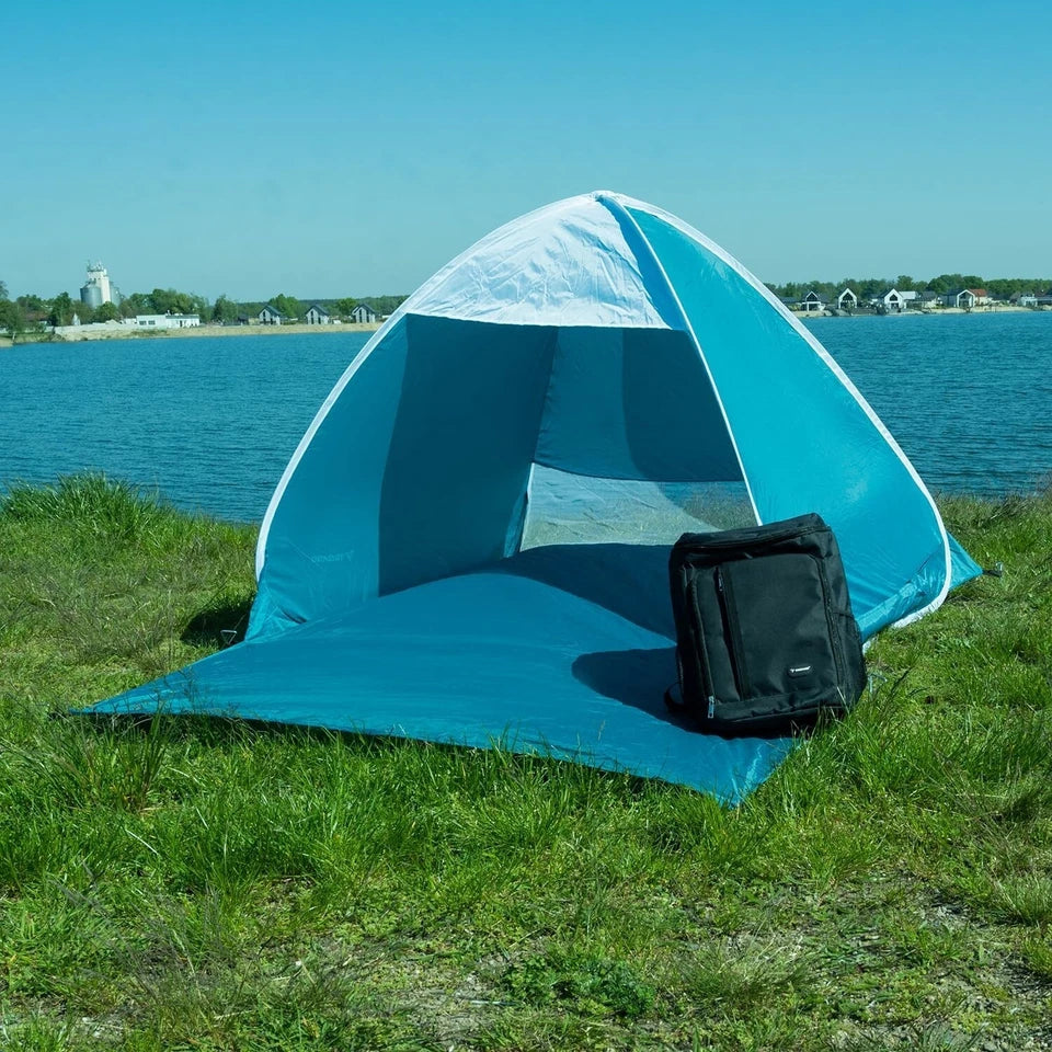 Tenda DA SPIAGGIA pop-up per 2 PERSONE campeggio filtro uv Tenda  Impermeabile