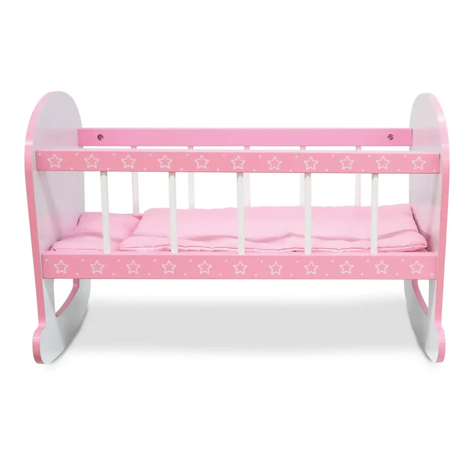 culla in legno per bambole e bambolotti lettino bambole fino a 50 cm. in legno