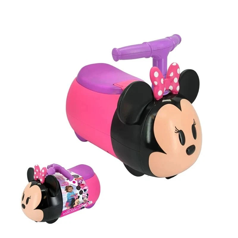 Auto a spinta ride on disney minnie topolina cavalcabile luci suoni