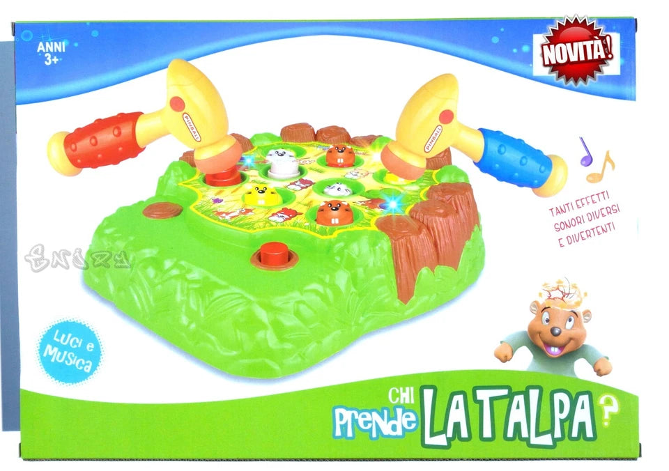 Gioco della Talpa Gioco da Tavola con luci e suoni (55187)