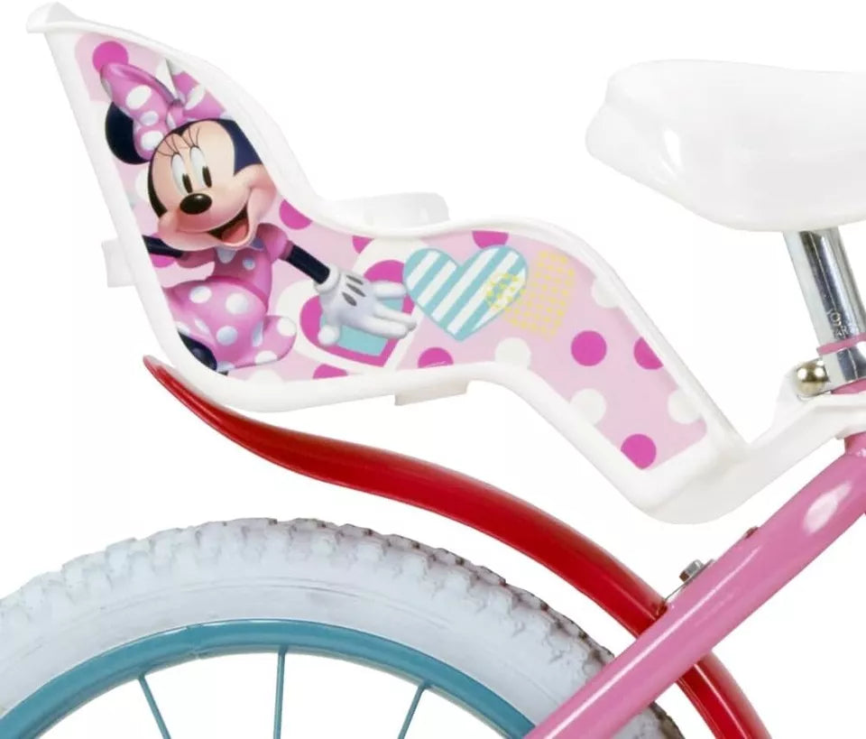 Bicicletta Minnie 16 Pollici Bici disney per Bambina disney con ruote 4 5 6 anni