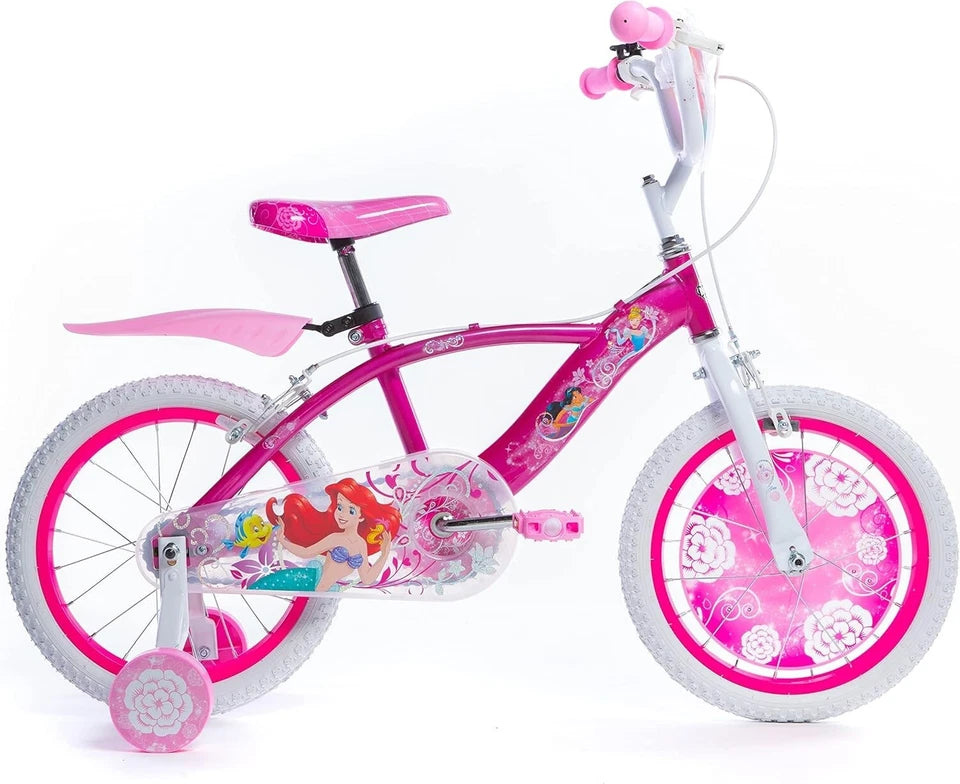 Bicicletta Disney Princess 16 Pollici Bici per Bambina principesse 4 5 6 anni