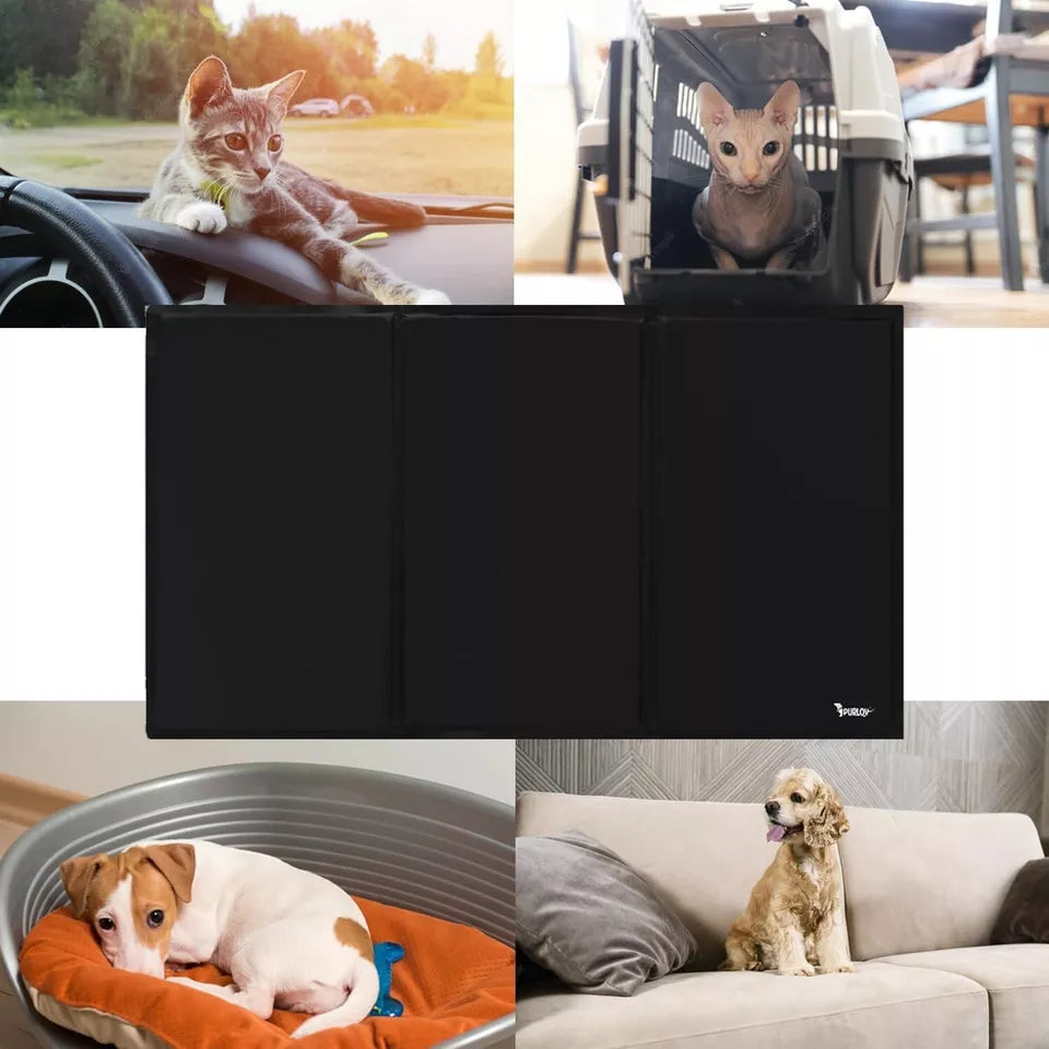 Tappetino refrigerante tappeto rinfrescante per cani gatti animali 88x50 cm