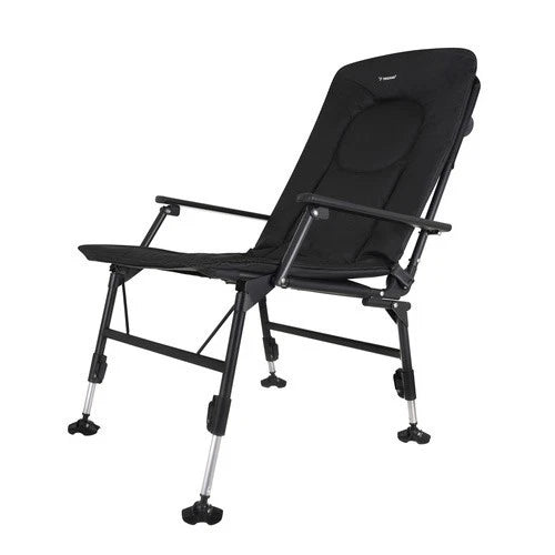 Sedia da pesca sedia campeggio altezza e schienale regolabile portata 120 kg sedia pieghevole