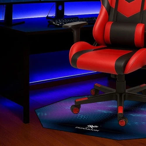 Tappetino protettivo per sedia da gaming , 120 x 120 cm tappeto universale gioco