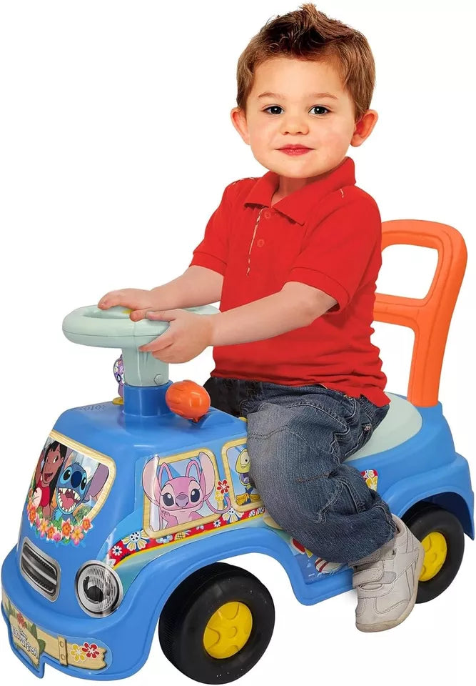 Auto a spinta ride on Lilo & Stitch disney  cavalcabile bambini con luci suoni