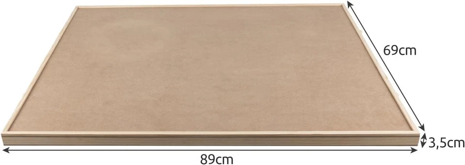 TAVOLO in legno per puzzle base appoggio tavolo con cassetti puzzle fino 1500 pz