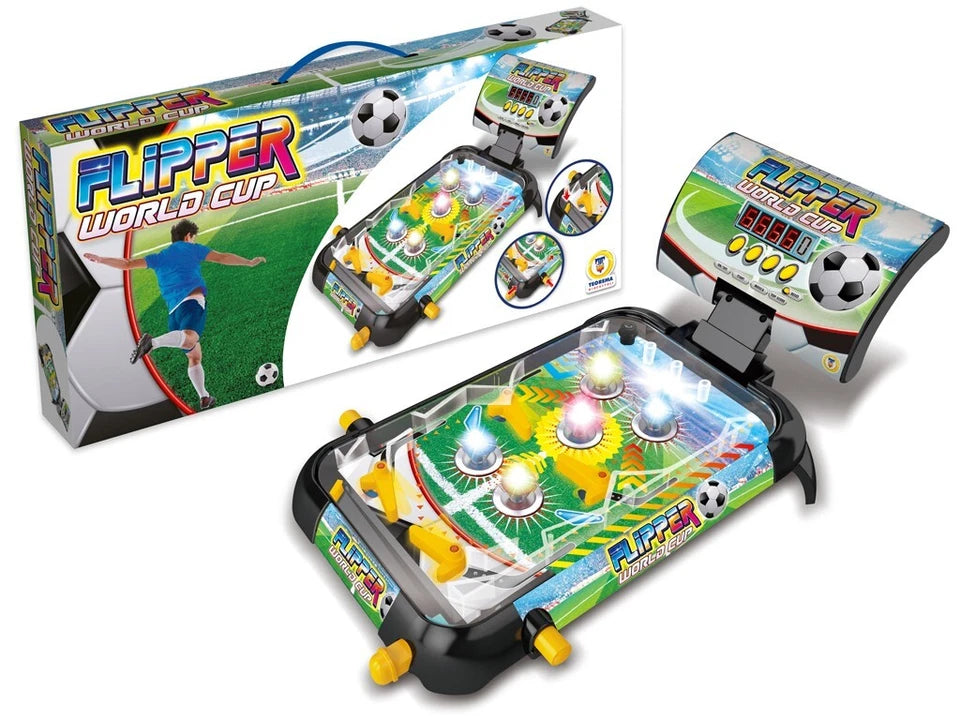 Cyber Flipper Elettronico da Tavolo Luci e Suoni display digitale lcd